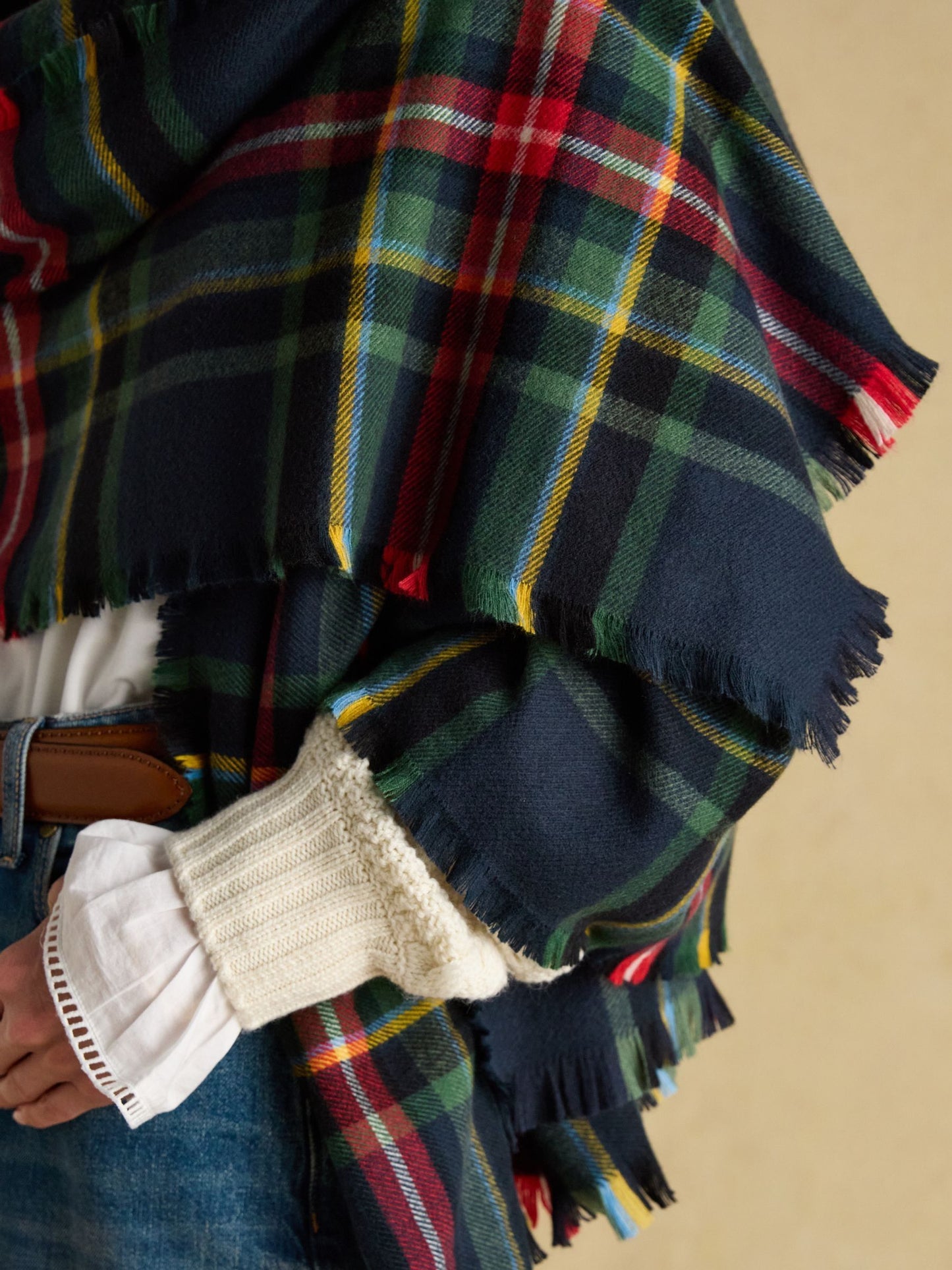 Joules Bracewell Blanket Scarf