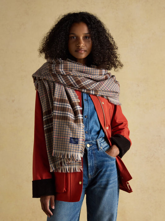Joules Bracewell Blanket Scarf