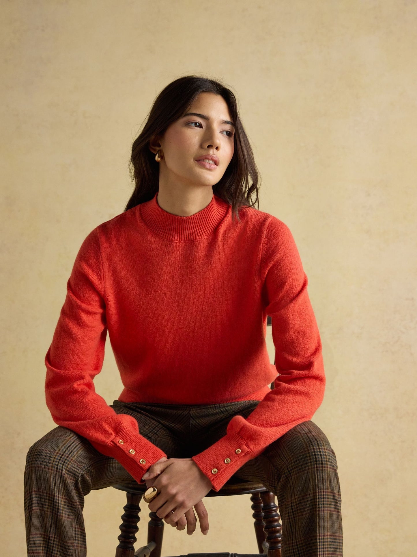 Joules Enid High Neck Jumper