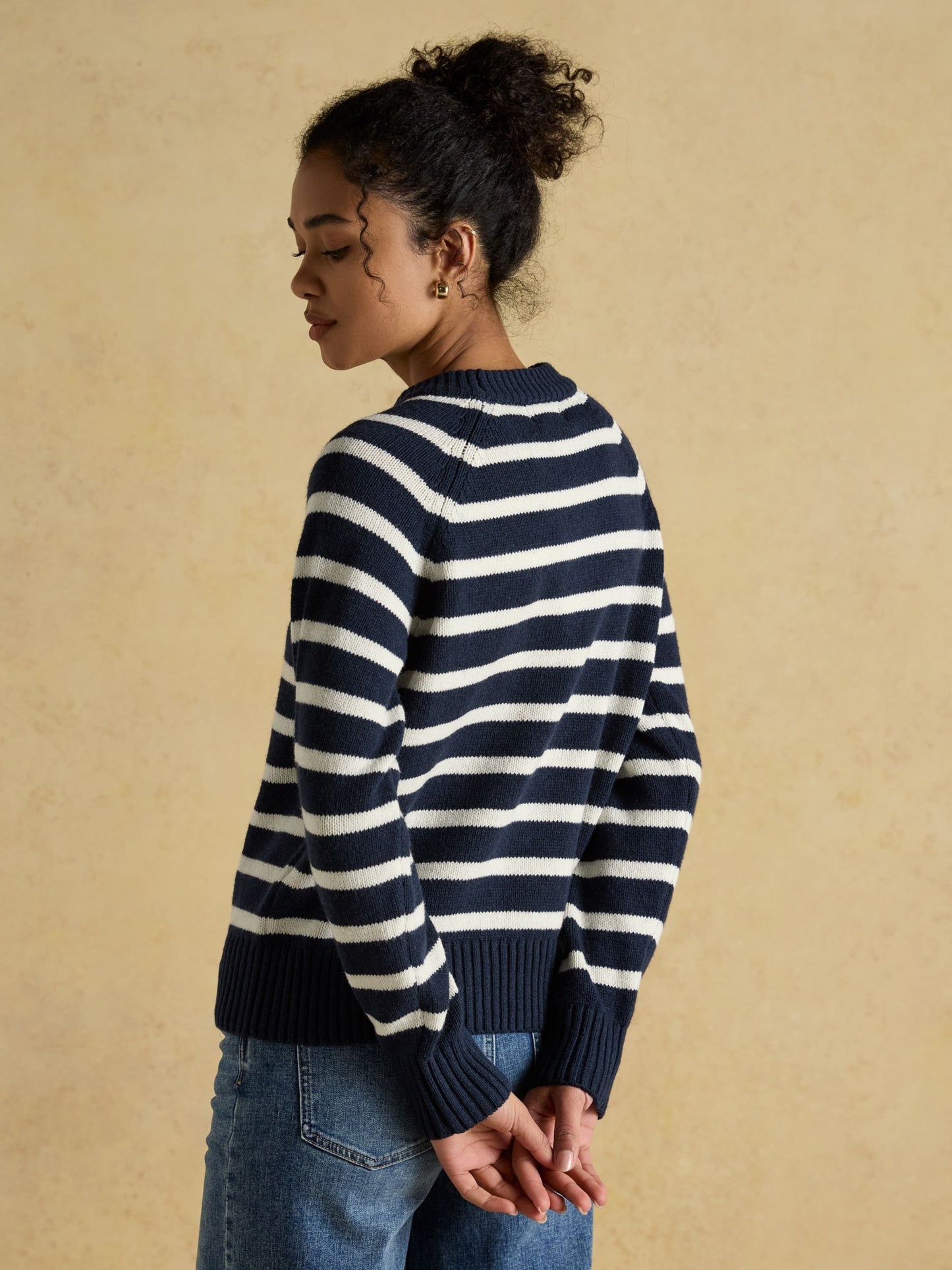 Joules Jonty Crew Neck Intarsia Jumper
