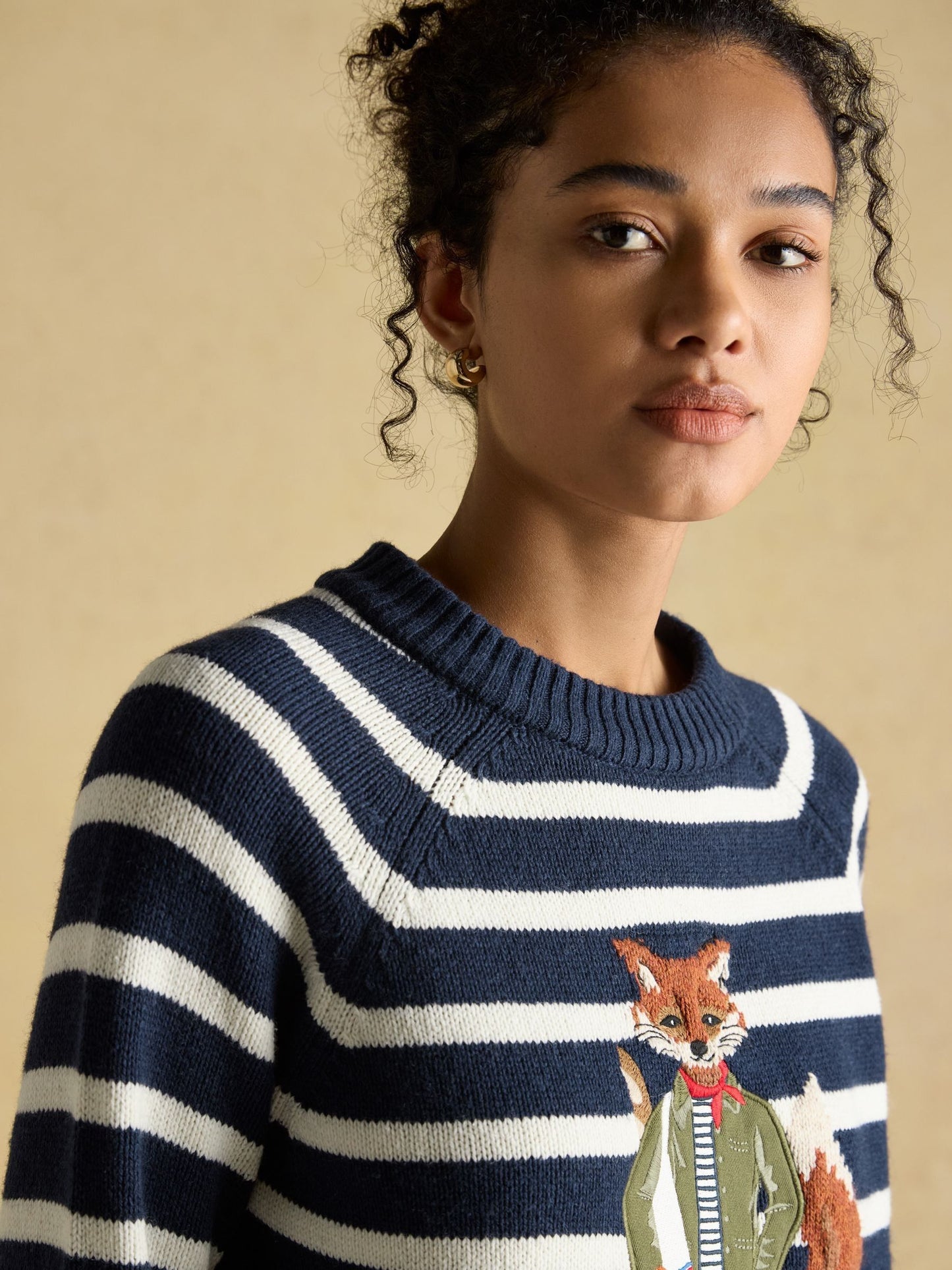 Joules Jonty Crew Neck Intarsia Jumper