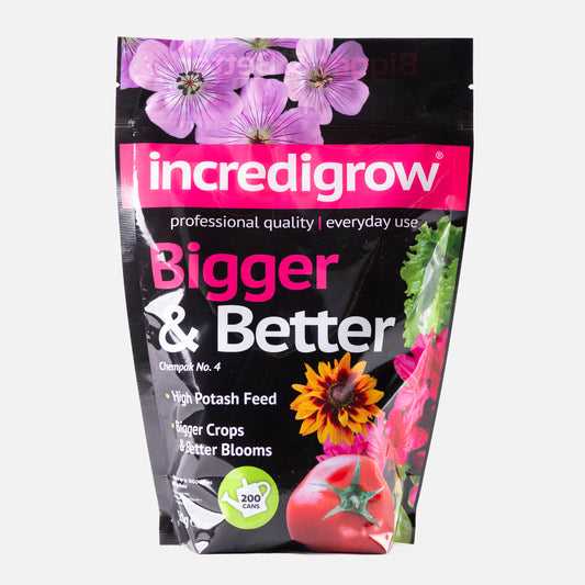 Incredigrow Bigger and Better Chempak No.4 High Potash Feed 500g