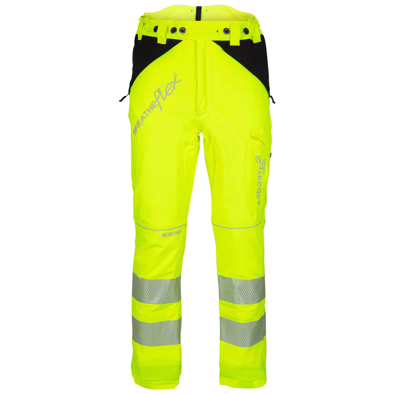 Arbortec Breatheflex Pro ATHV4050 Hi-Vis Chainsaw Trousers Type C Class 1