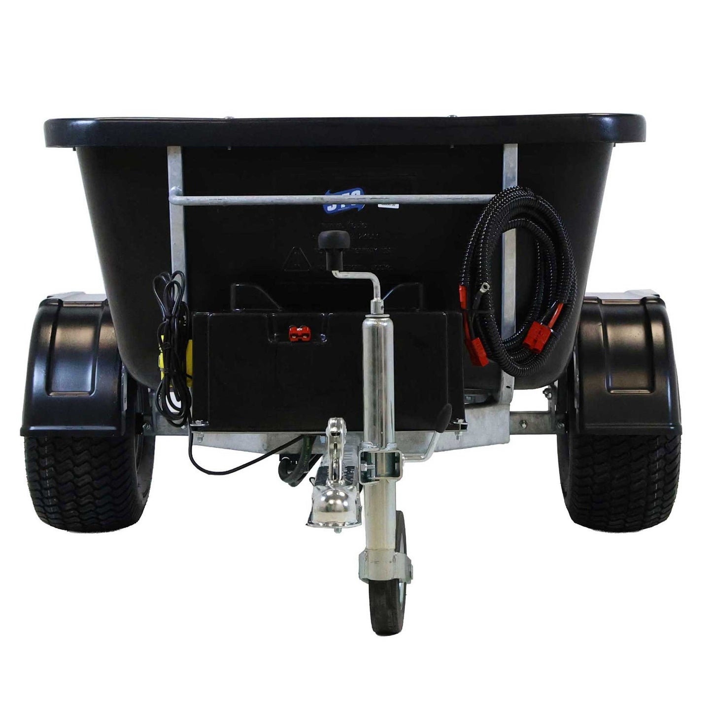 JFC ATV Hydraulic Tipping Trailer 500L Black