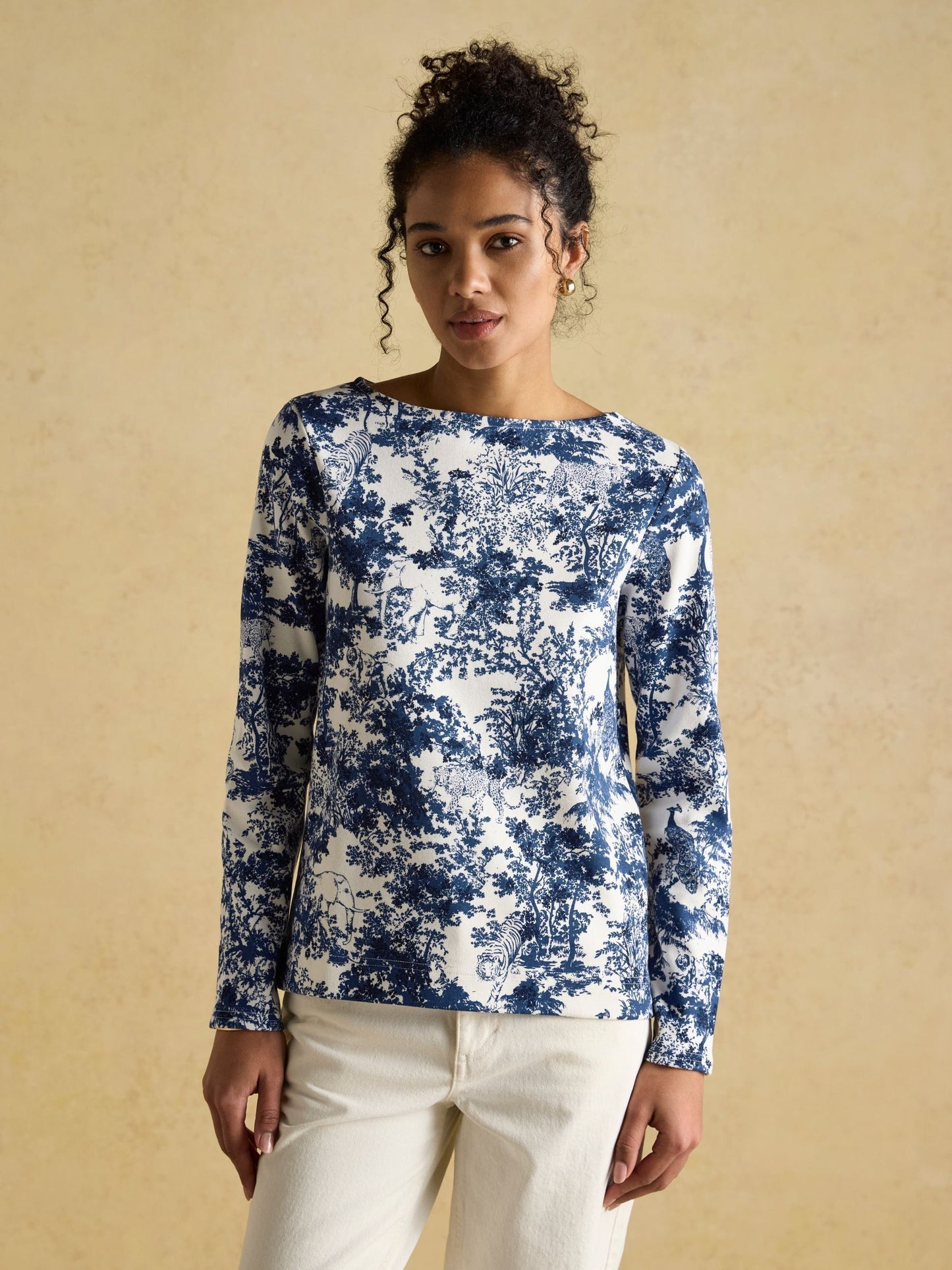 Joules Harbour Boat Neck Top