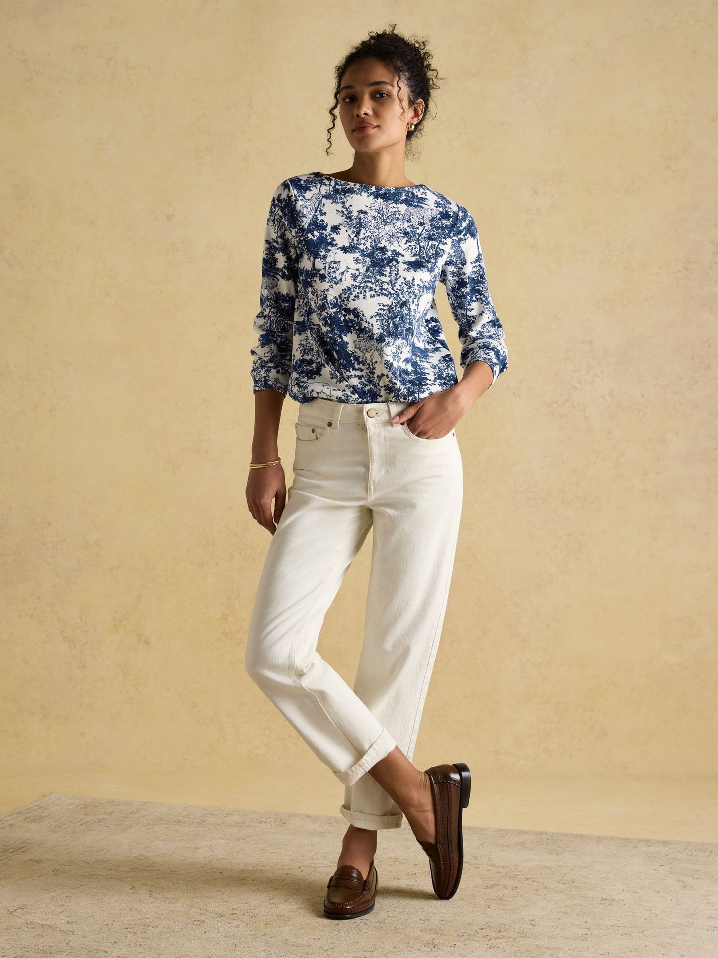 Joules Harbour Boat Neck Top