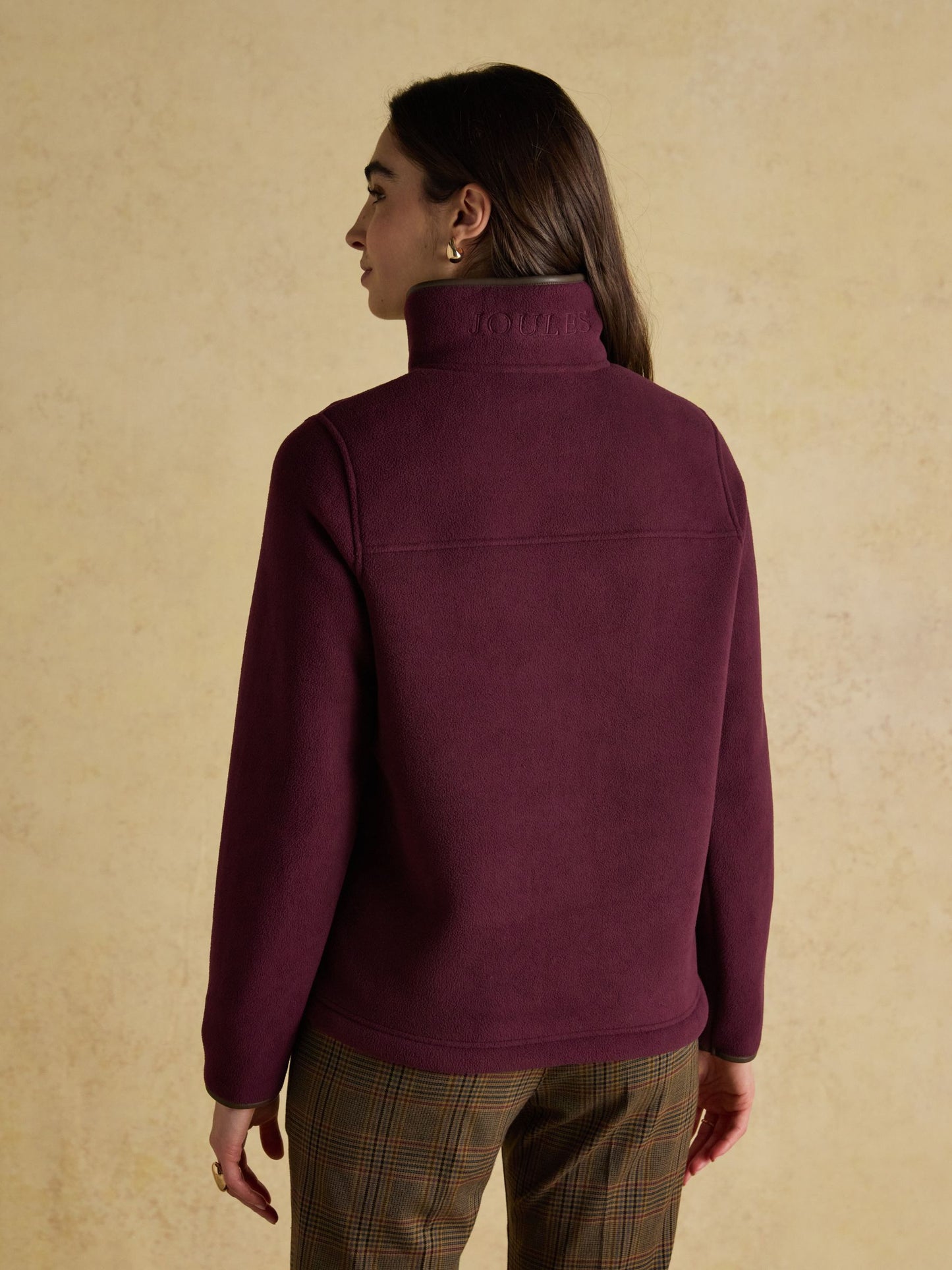 Joules Womens Heritage Quarter Zip Fleece
