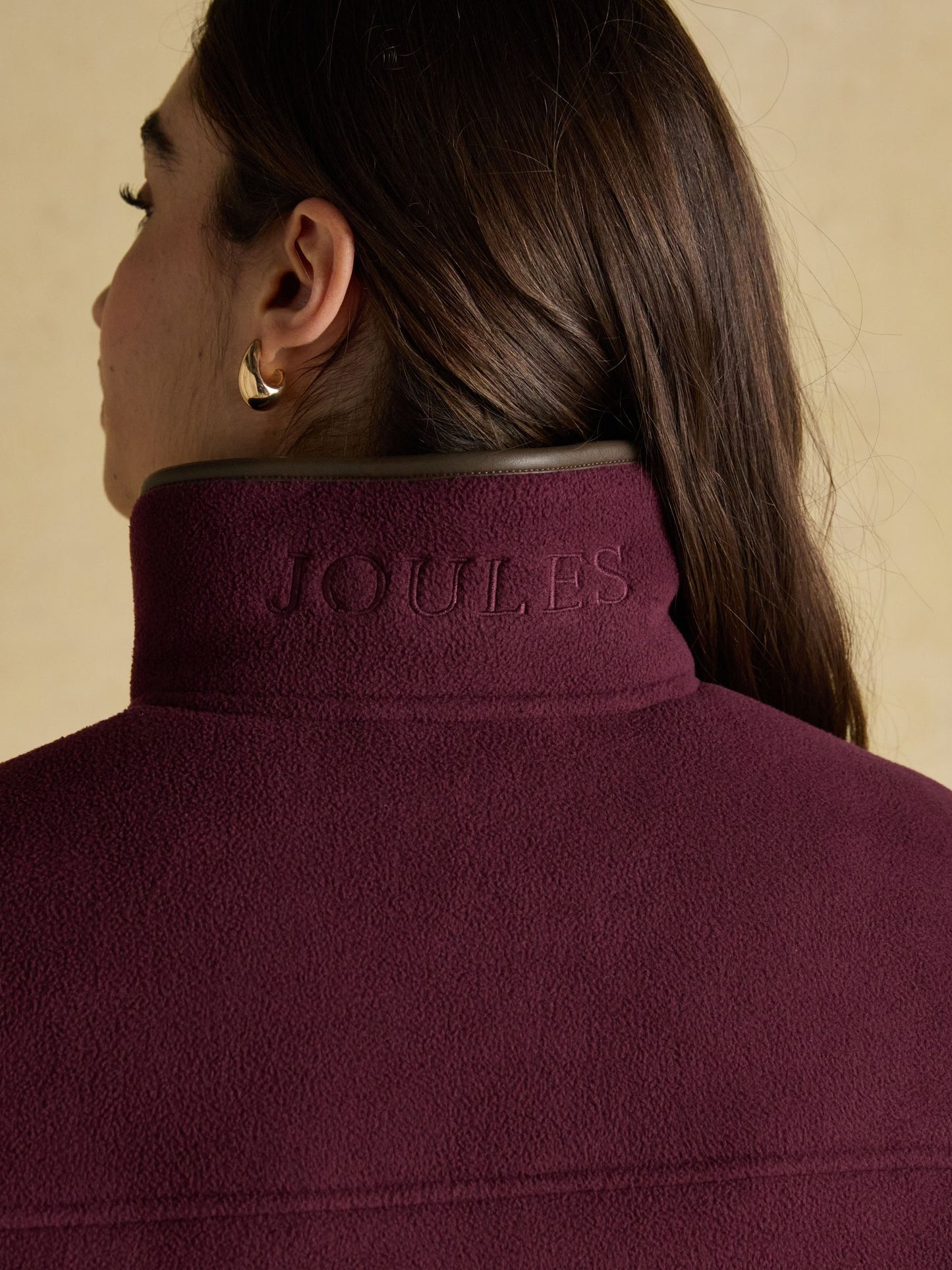 Joules Womens Heritage Quarter Zip Fleece