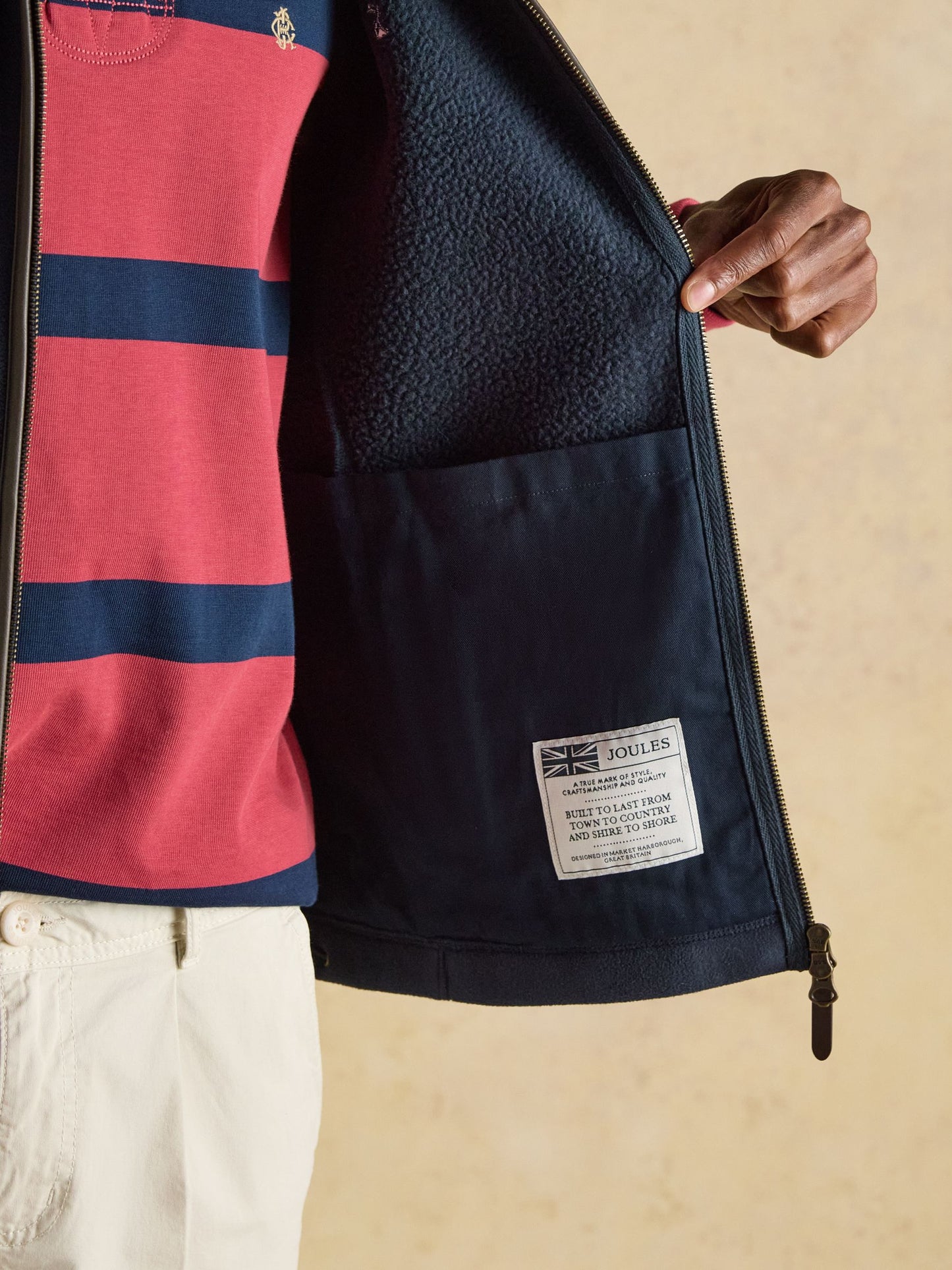 Joules Men's Heritage Fleece Gilet