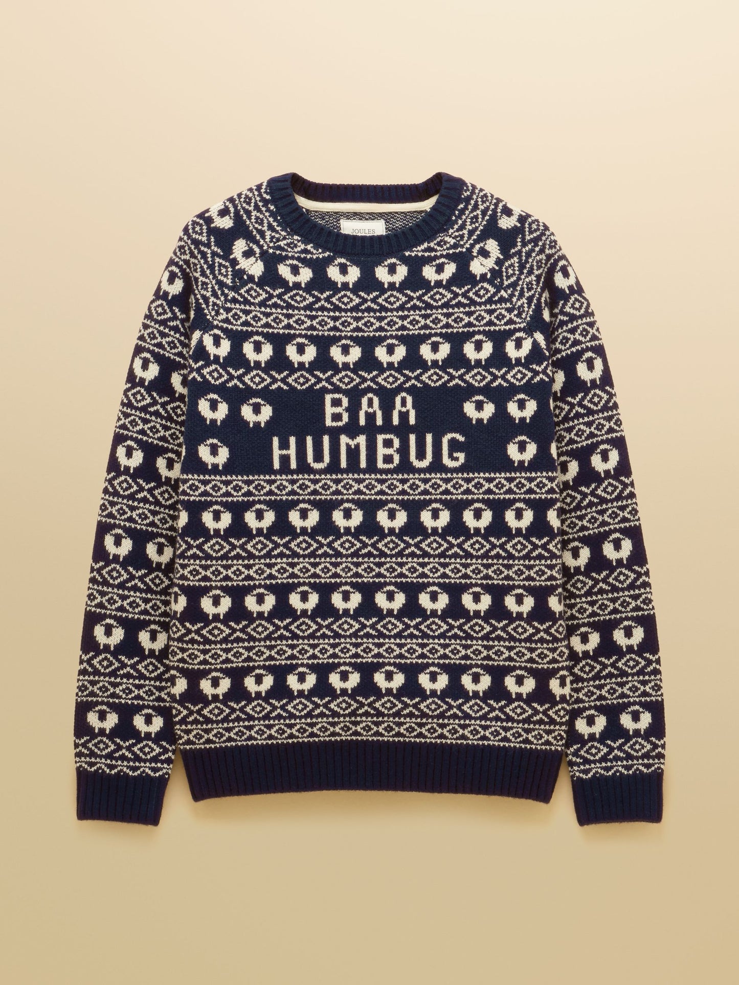 Joules Mens Intarsia Christmas Jumper