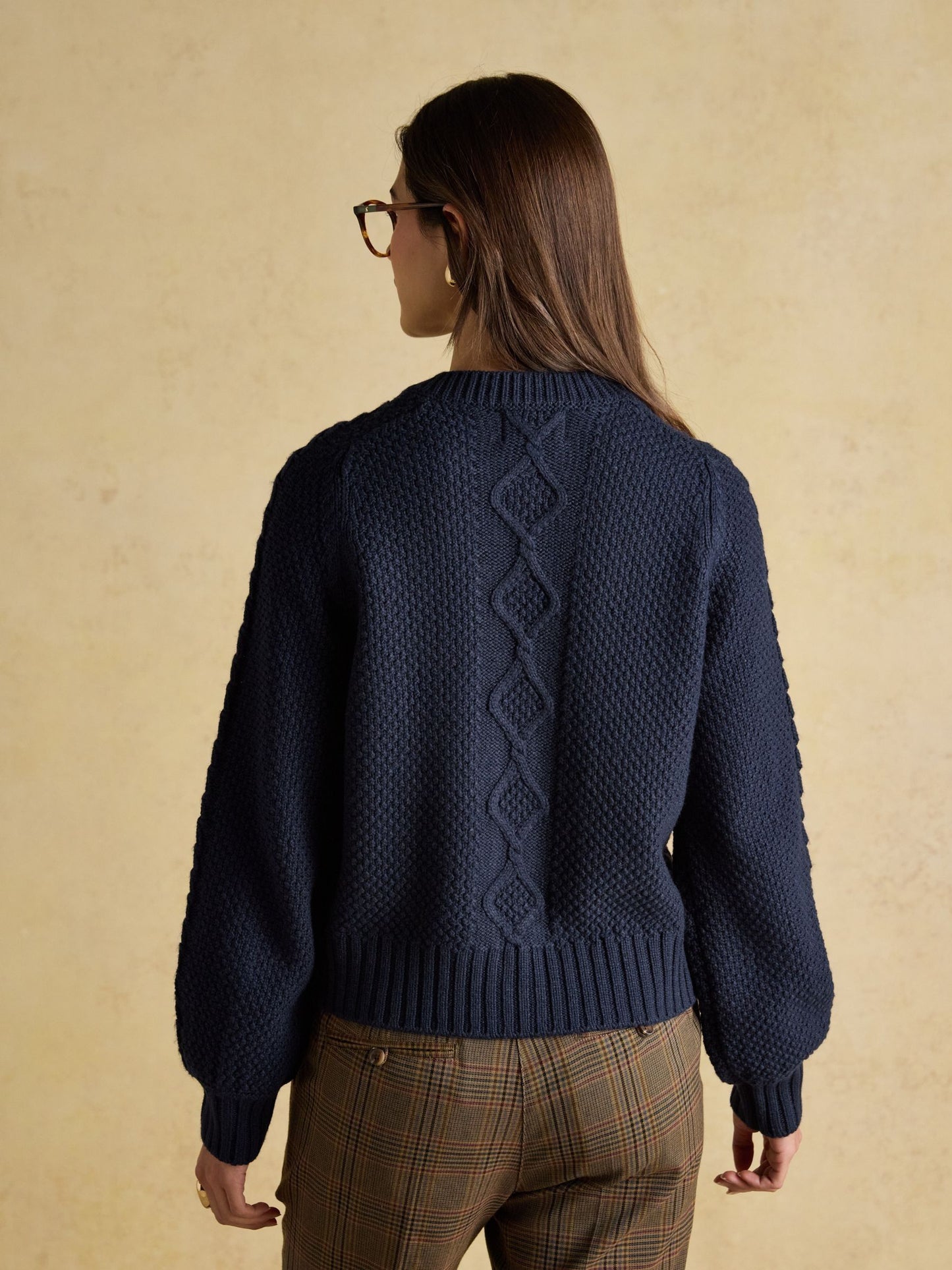 Joules Rafferty Cable Knit Cardigan