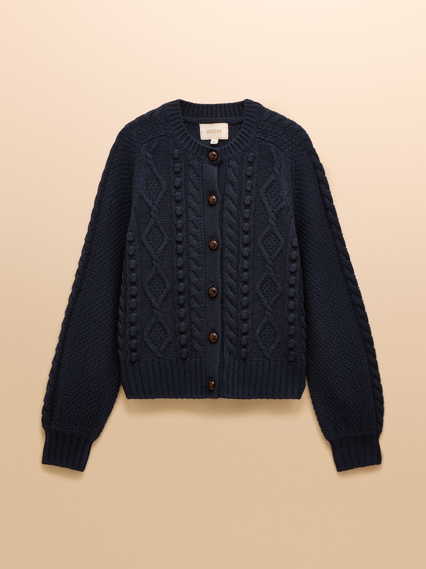 Joules Rafferty Cable Knit Cardigan