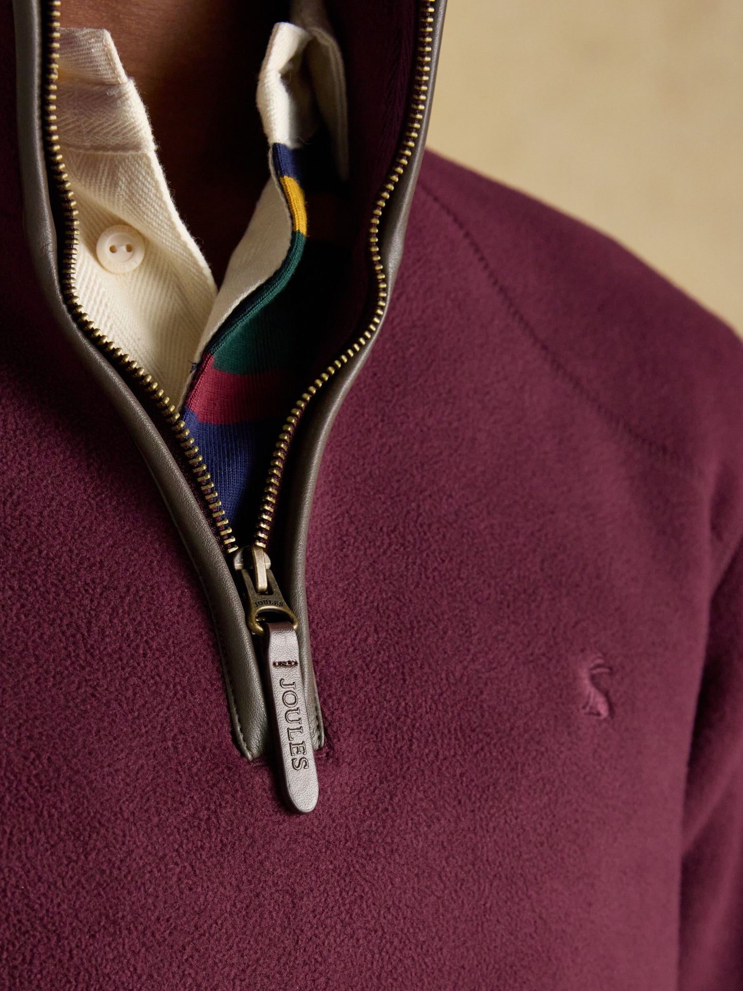 Joules Men's Heritage Quarter Zip Fleece