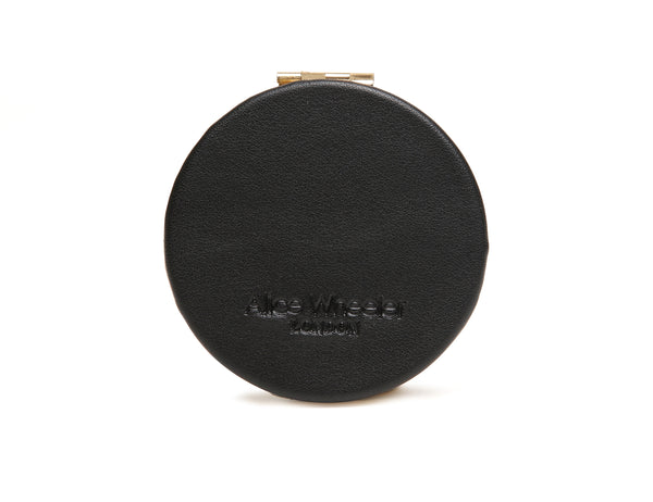 Alice Wheeler Leopard Round Compact Mirror