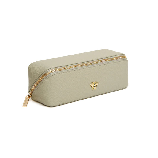 Alice Wheeler Small Pistachio Train Case