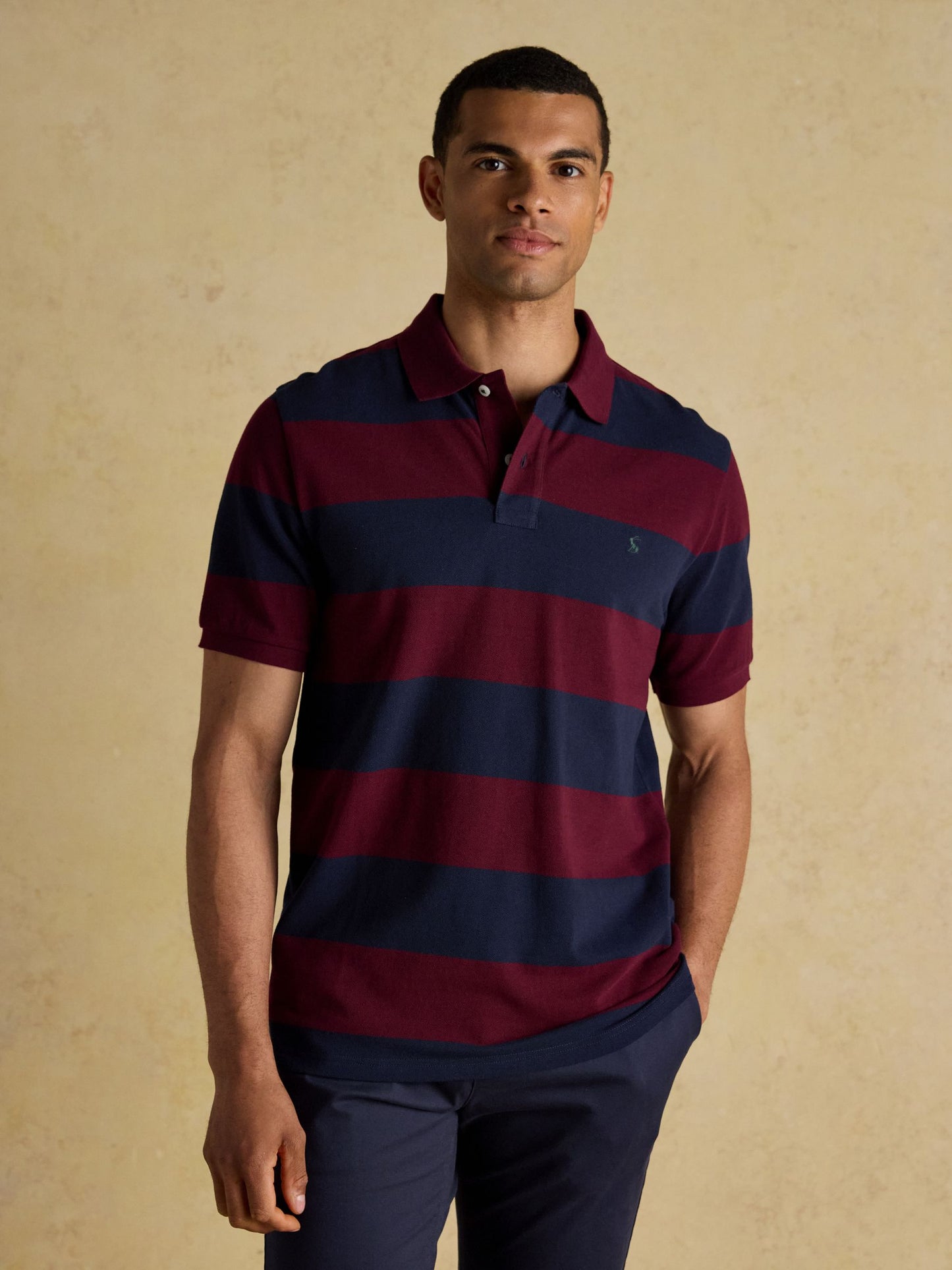 Joules Woody Stripe Polo Shirt