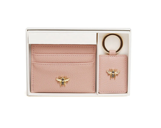 Alice Wheeler Bow Card Holder & Keyring Gift Set