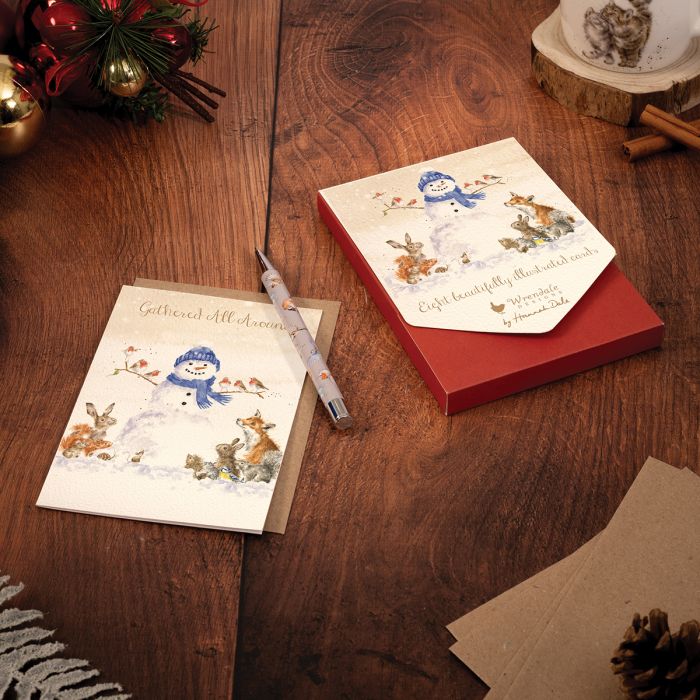 Wrendale Gathered All Around Woodland Animal Card Pack