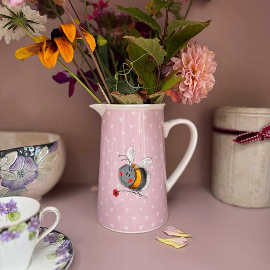 Alex Clark Bee & Flower Jug