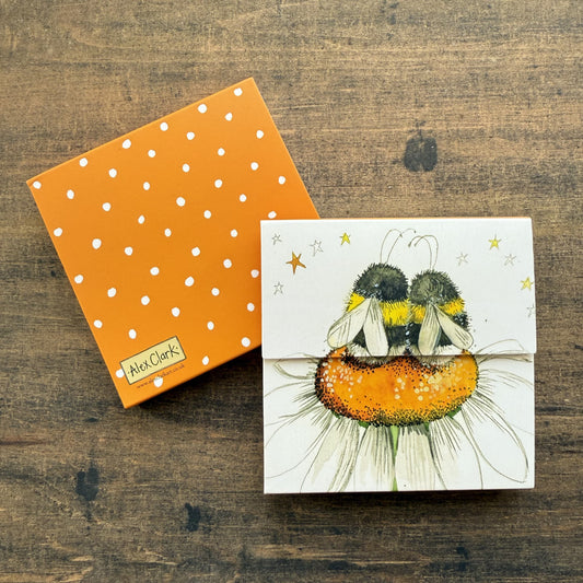 Alex Clark Bees & Daisy Mini Magnetic Notepad