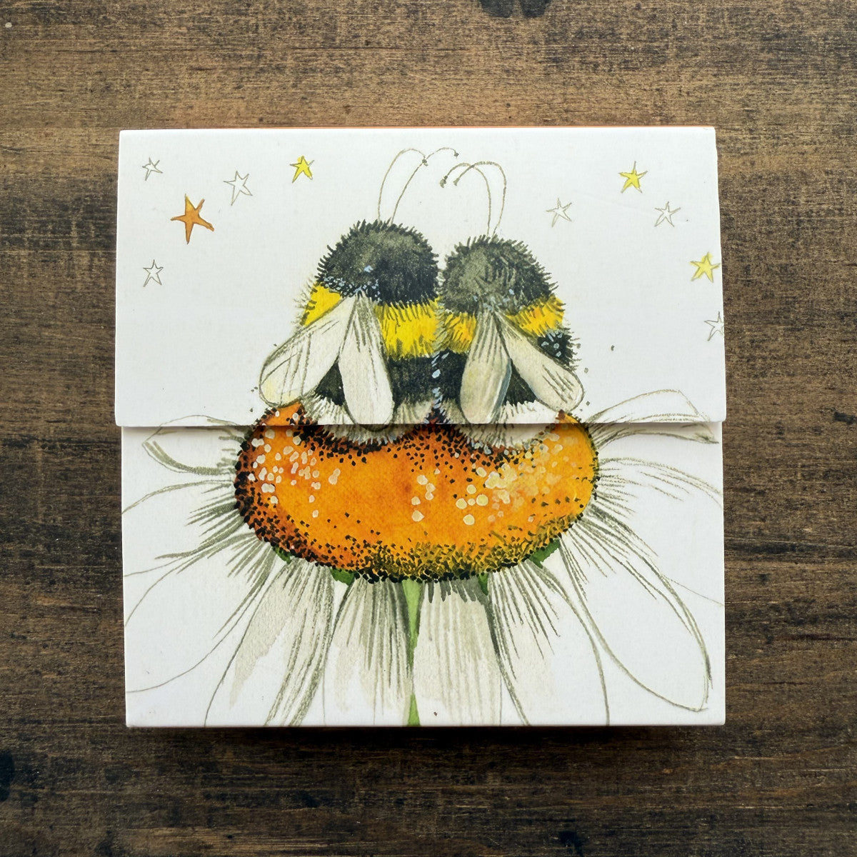 Alex Clark Bees & Daisy Mini Magnetic Notepad