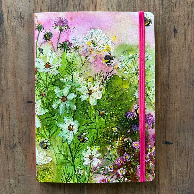 Alex Clark Bees In Summer Large Chunky Notebook