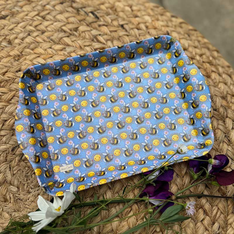 Alex Clark Bees & Sunshine Small Melamine Tray