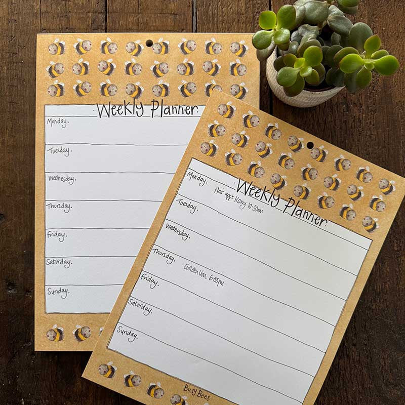 Alex Clark Busy Bees Weekly Planner