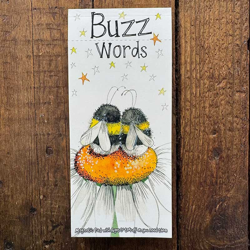 Alex Clark Buzz Words To Do List Magnetic Notepad