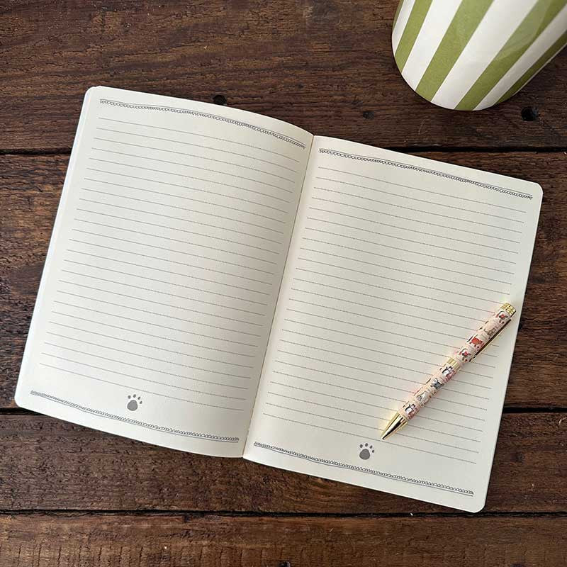 Alex Clark Charismatic Cats Large Soft Notebook