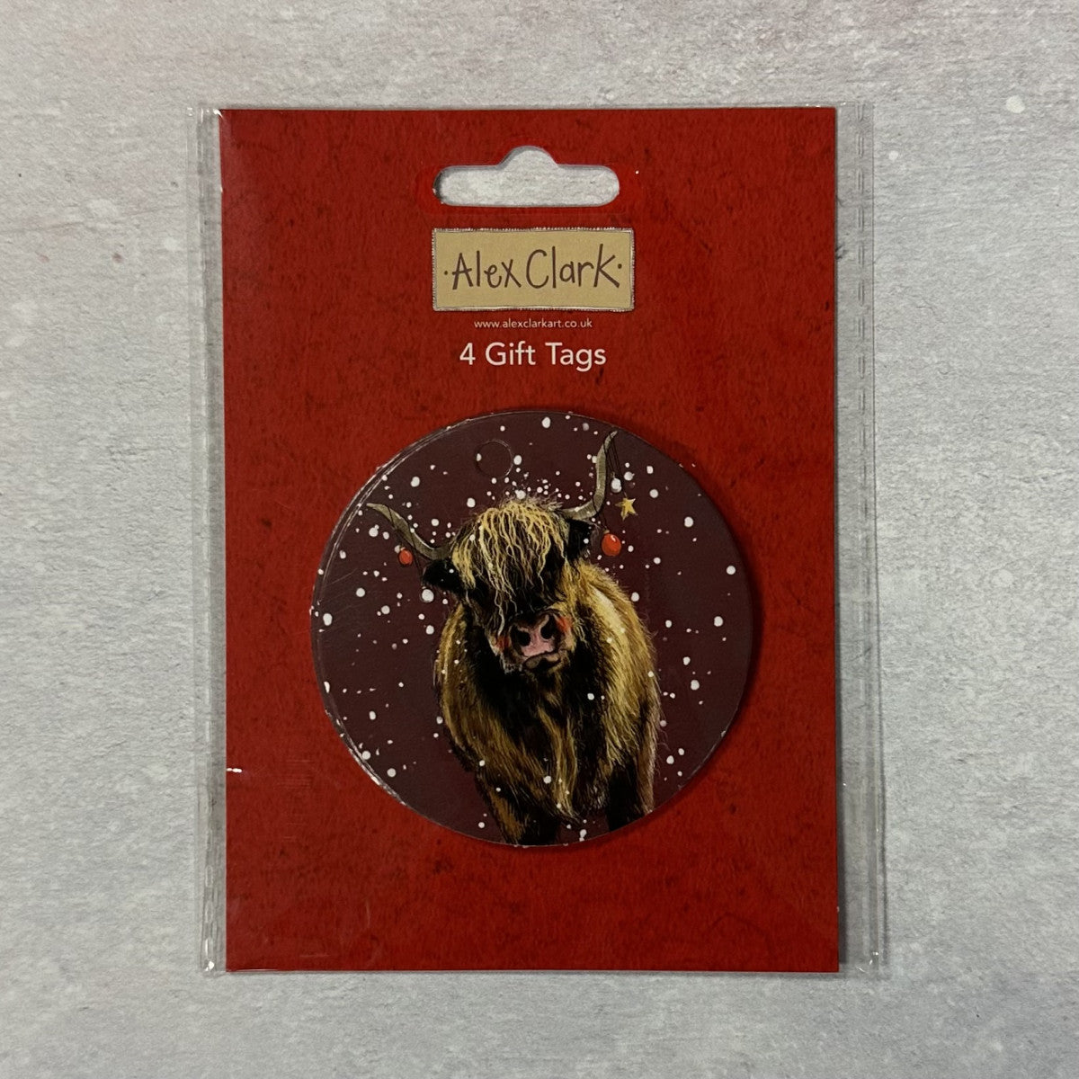 Alex Clark Christmas Sheep & Highland Cow Gift Tags