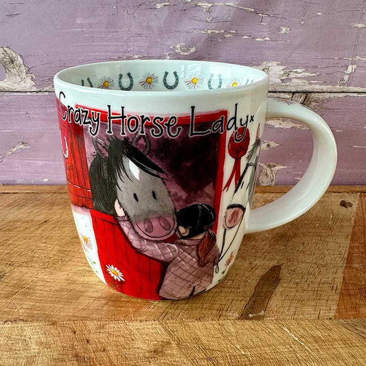 Alex Clark Crazy Horse Lady Mug