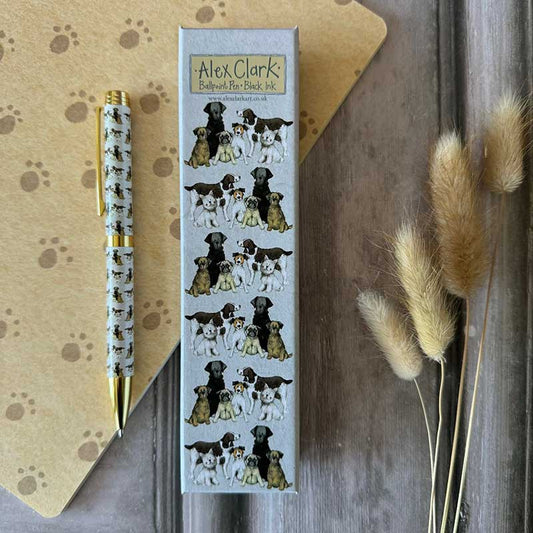 Alex Clark Delightful Doggies Ballpoint Pen