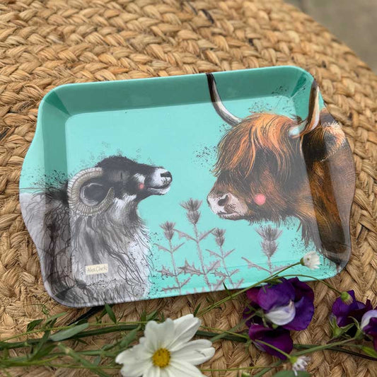 Alex Clark Farmyard Friends Small Melamine Tray