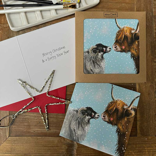 Alex Clark Festive Farm Boxed Christmas Cards