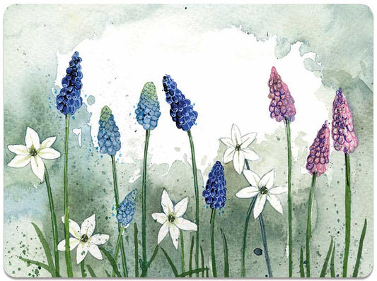 Alex Clark Grape Hyacinths Placemat