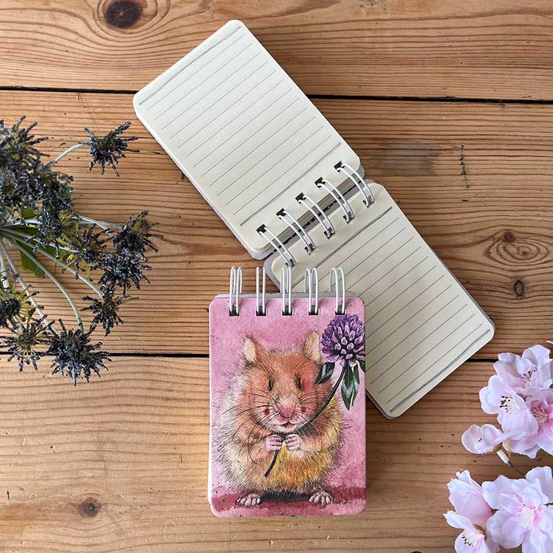 Alex Clark Herbert Small Spiral Bound Notepad