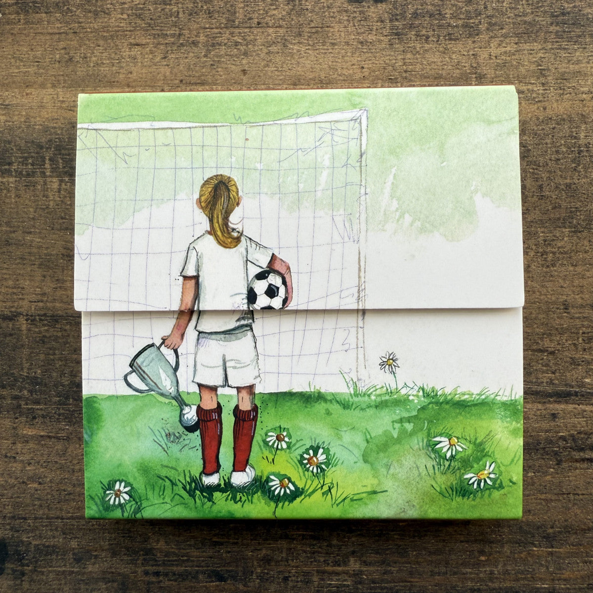 Alex Clark Hopes & Goals Mini Magnetic Notepad