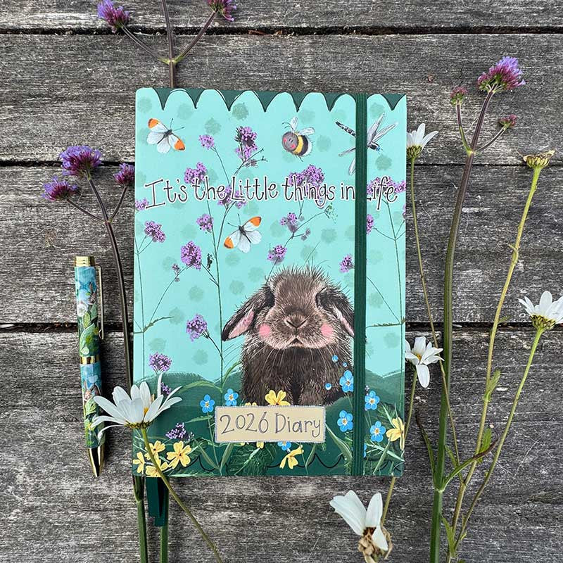 Alex Clark It's the Little Things Desk Diary 2026