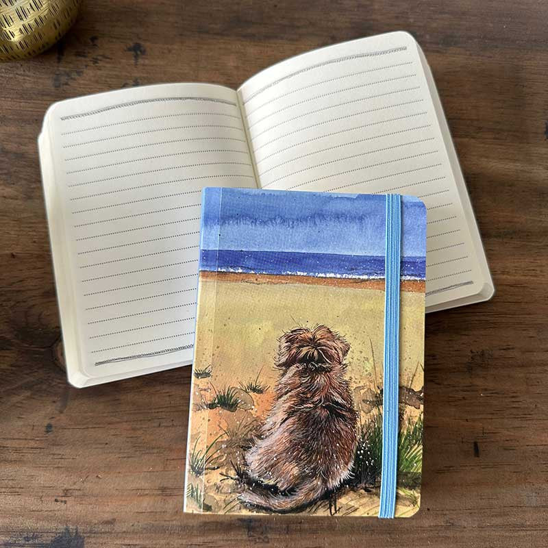 Alex Clark Looking Out To Sea Small Chunky Notebook