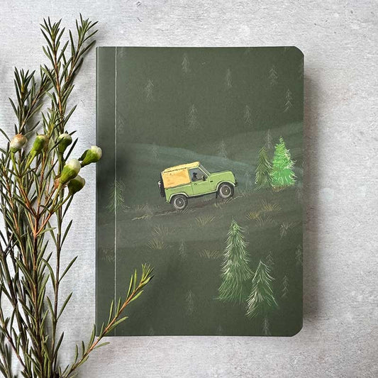 Alex Clark Off Road Blank Notebook