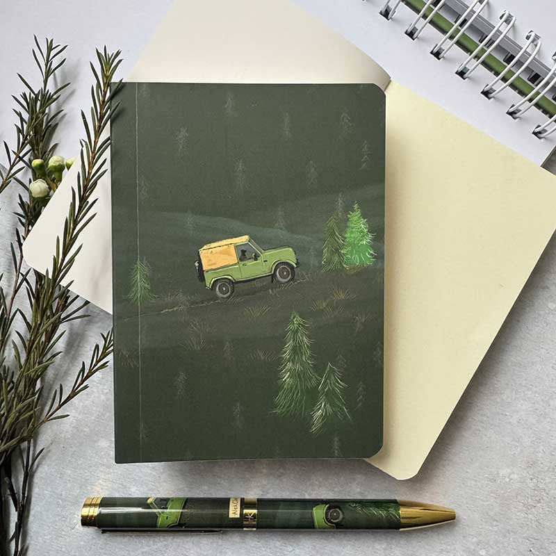 Alex Clark Off Road Blank Notebook