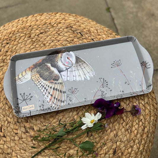 Alex Clark Owl Medium Melamine Tray