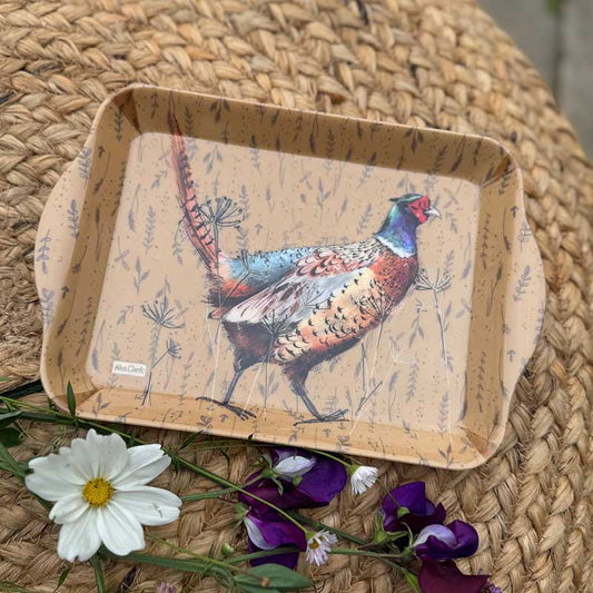 Alex Clark Pheasant Small Melamine Tray