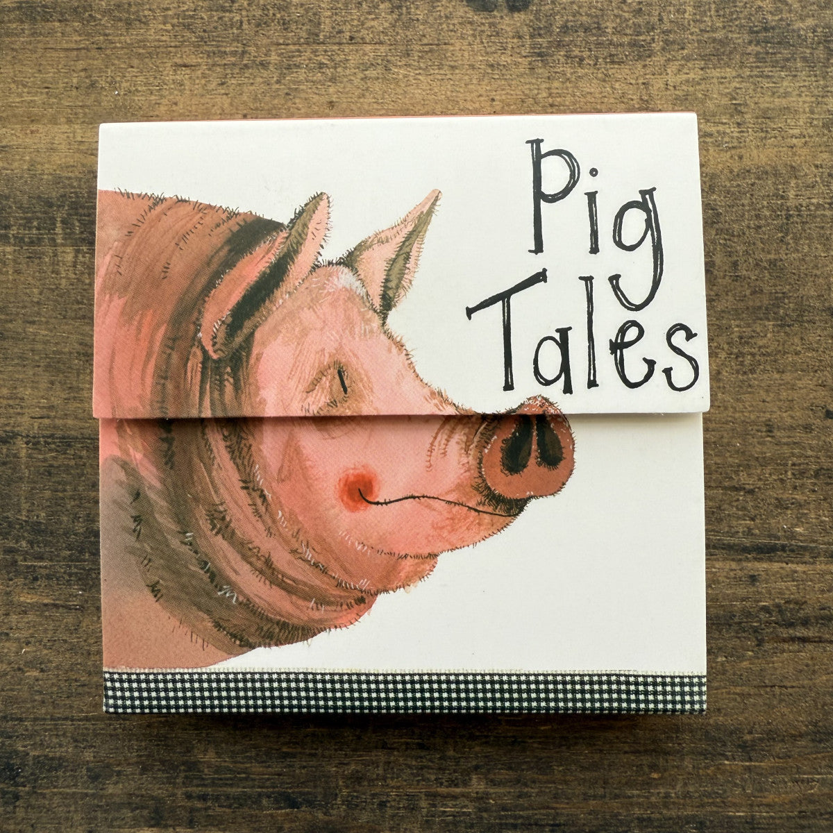 Alex Clark Pig Tales Mini Magnetic Notepad