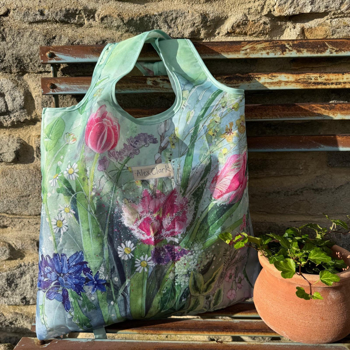 Alex Clark Reusable Shopping Bag Spring Flowers