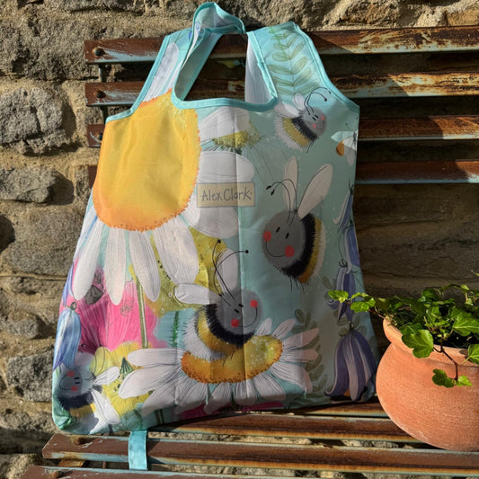 Alex Clark Reusable Shopping Bag Sunny Bees