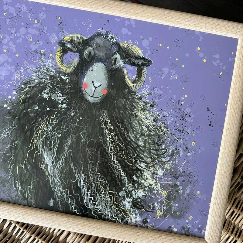 Alex Clark Sheep Lap Tray