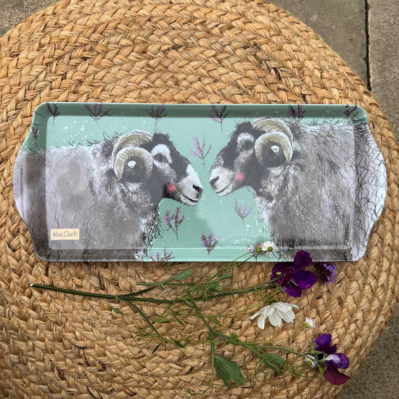 Alex Clark Sheep Medium Melamine Tray