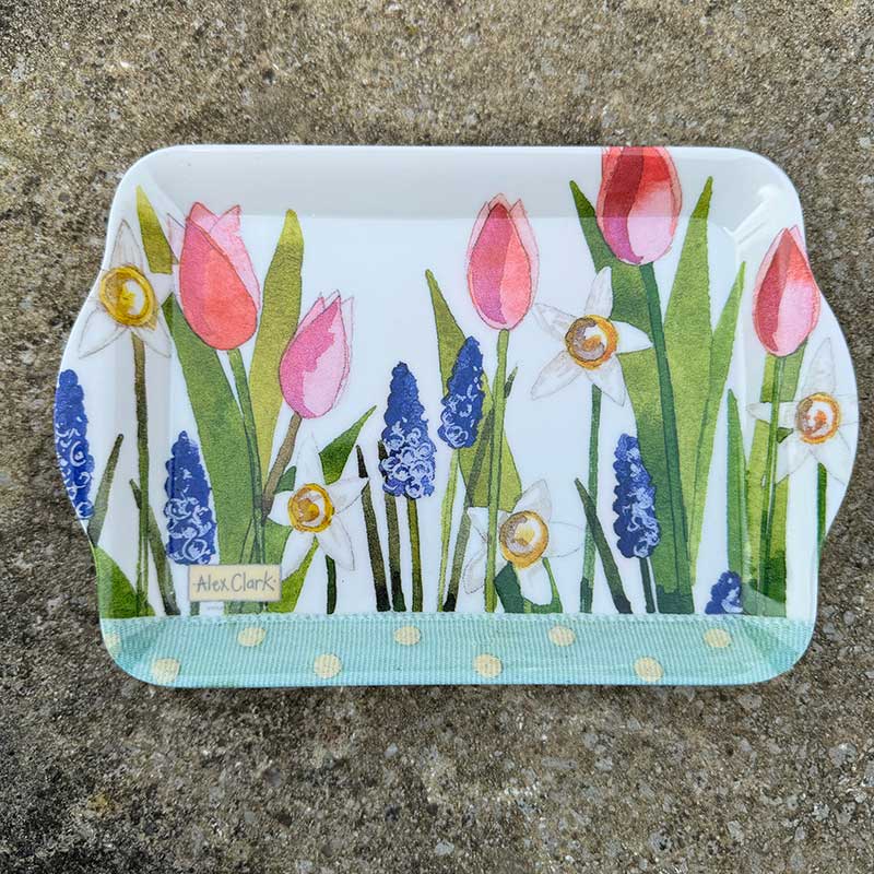 Alex Clark Spring Flowers Small Tray
